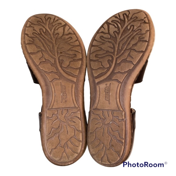 Earth Aloha Black Sandals 6 B - Picture 3 of 5